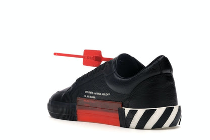 OFF-WHITE Vulc Low Black Leather FW19
