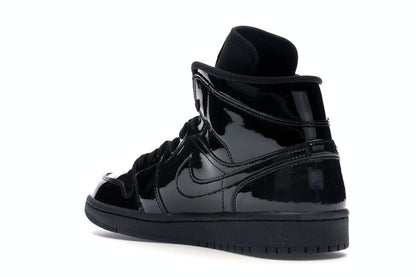 Jordan 1 Mid SE Triple Black Patent (Women's)