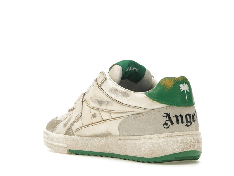 Palm Angels Palm University Vintage Sneaker White Green
