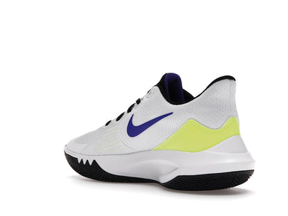 Nike Precision 5 White Barely Volt