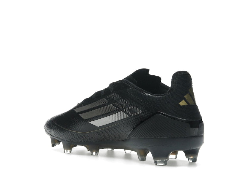 adidas F50 Pro FG Core Black Iron Metallic Gold Metallic