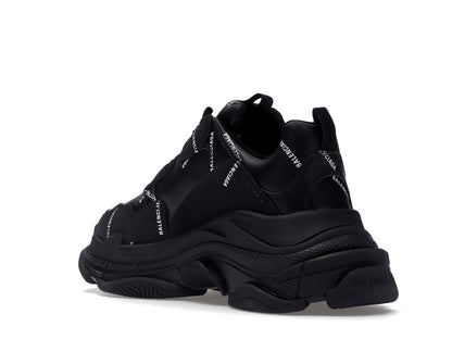 Balenciaga Triple S Black Logo (Women's)