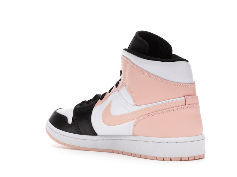 Jordan 1 Mid Arctic Orange Black Toe