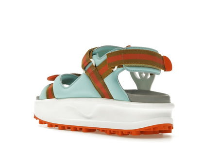 Gucci Colour Block Platform Sandal White Blue Orange (Women's)