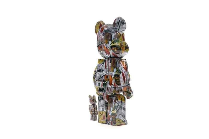 Bearbrick Jean-Michel Basquiat 100% & 400% Set Multi