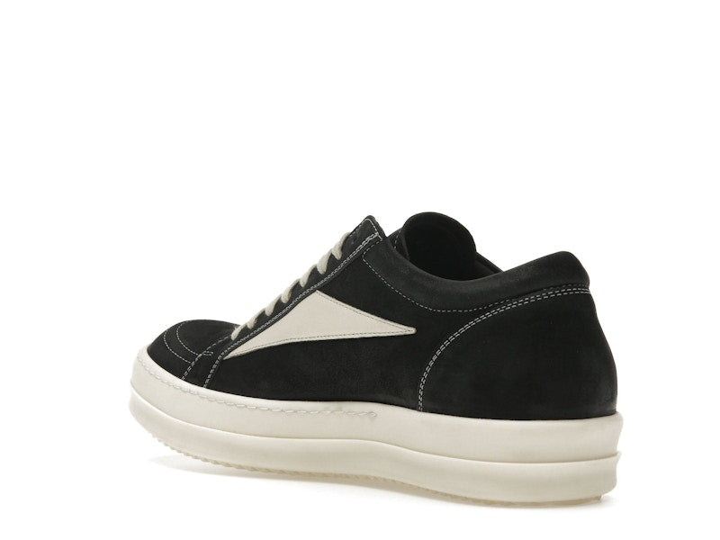 Rick Owens Luxor Vintage Sneaks Black Milk