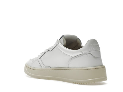 Autry Medalist Leather Low White