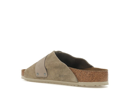 Birkenstock Kyoto Nubuck Suede Taupe