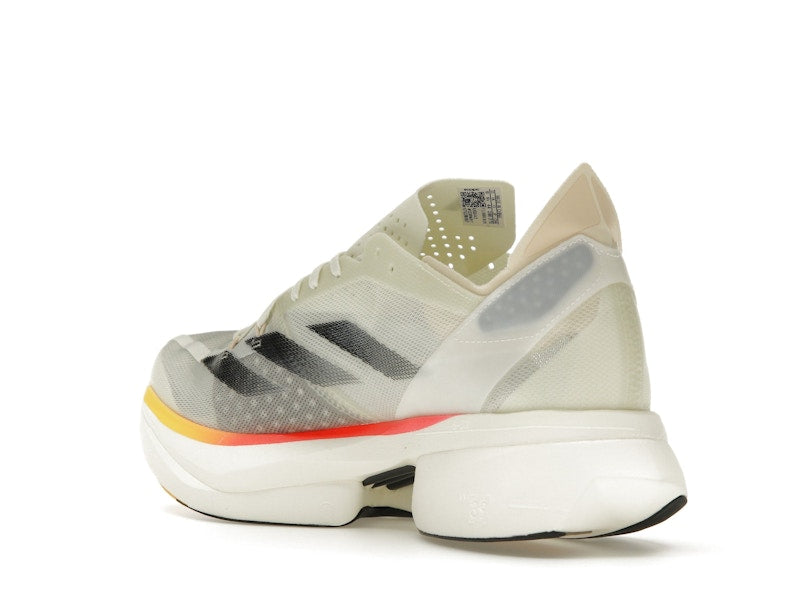 adidas Adizero Adios Pro 3 Ivory Core Black Crystal Sand