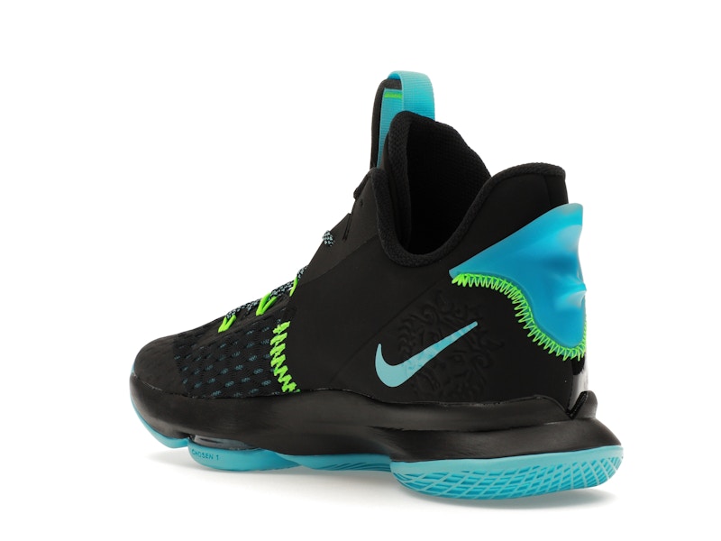 Nike LeBron Witness 5 Black Light Blue Fury