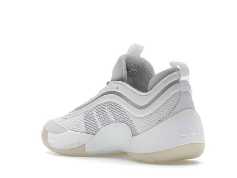 adidas D.O.N Issue #6 Triple White Cloud White Silver Metallic