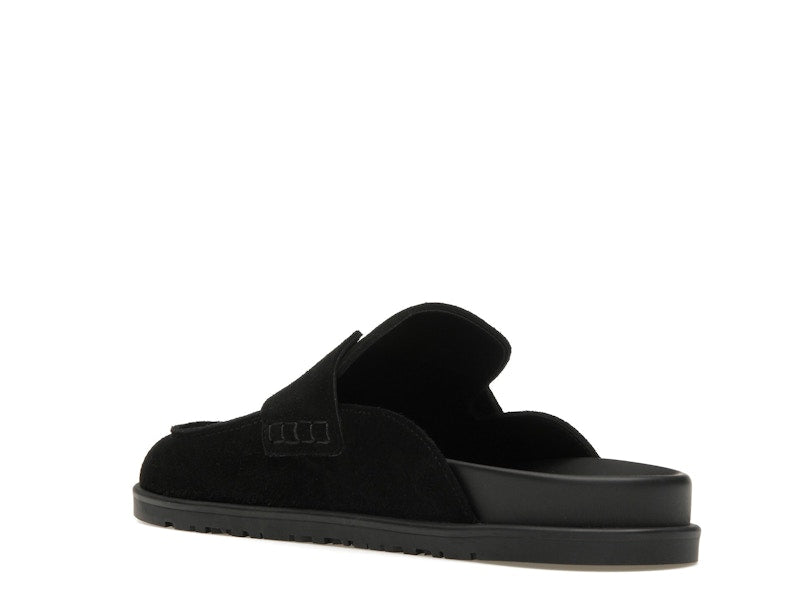 Hermes Go Mule Noir Suede Calkfskin (Men's)