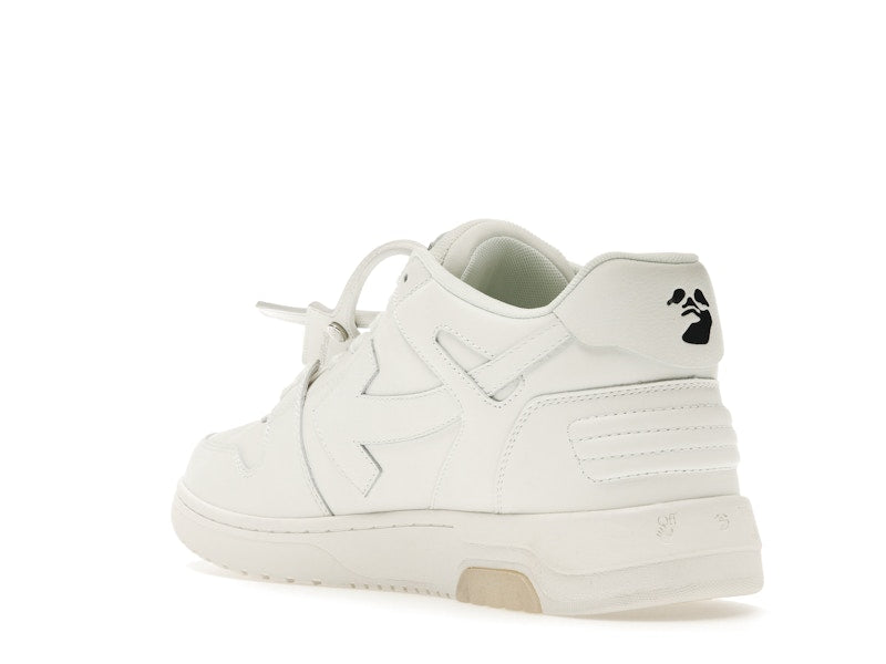 OFF-WHITE Out Of Office OOO Low Tops Triple White