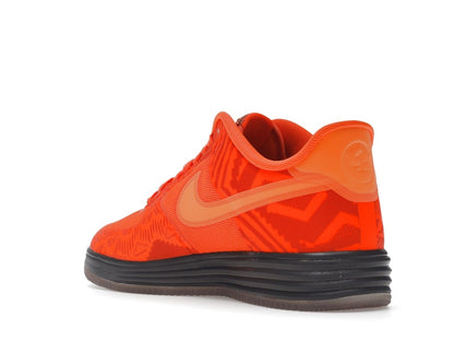 Nike Lunar Force 1 Fuse Bhm Sneaker Orange/Brown