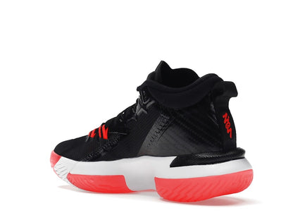 Jordan Zion 1 Black White Bright Crimson