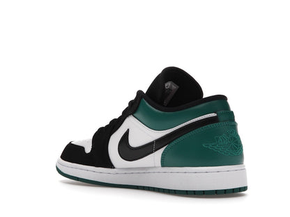 Jordan 1 Low White Black Mystic Green