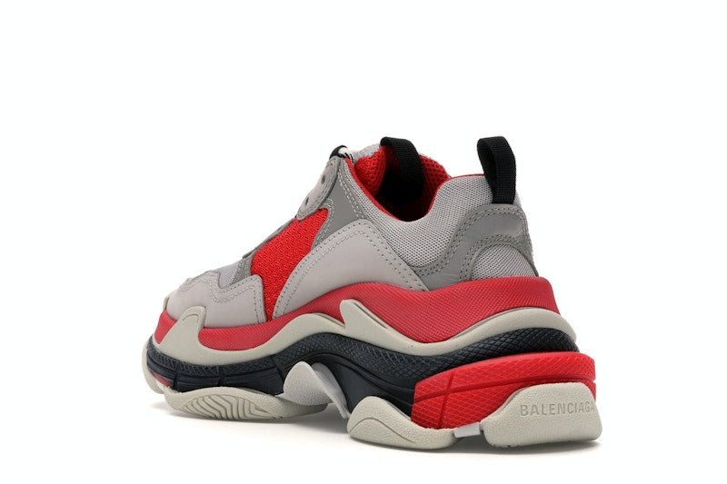 Balenciaga Triple S Red Grey (Women's)