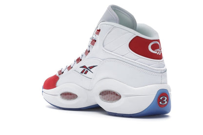 Reebok Question Mid Red Toe 25th Anniversary