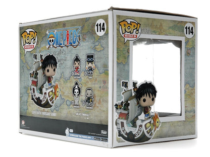 Funko Pop! Rides One Piece Luffy with Thousand Sunny 2022 Winter Convention Exclusive Figure #114