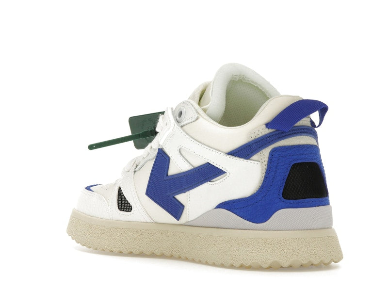 OFF-WHITE Sponge Mid Top White Blue