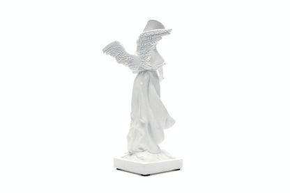 Banksy Bucket On Head Figure White