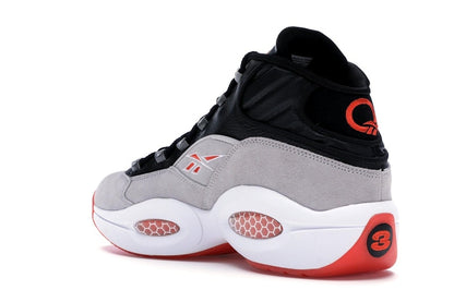 Reebok Pump Question Black Steel Orange