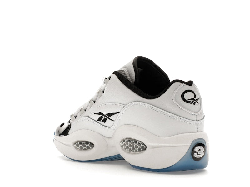 Reebok Question Low White Black Toe