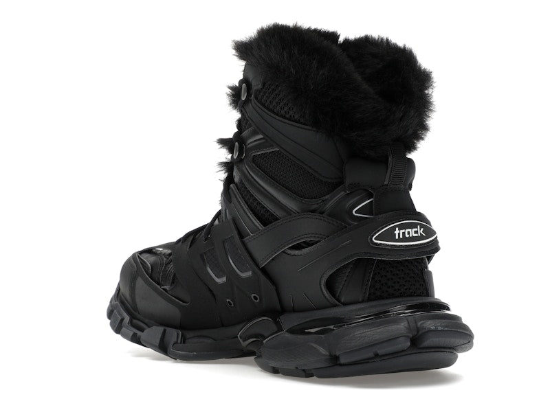 Balenciaga Track Hike Boots Black