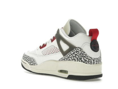 Jordan Spizike Low Sail Anthracite Coconut Milk Varsity Red