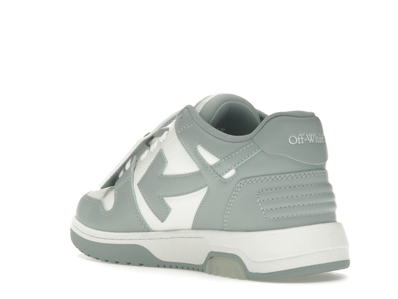 OFF-WHITE Out Of Office OOO Low Tops White Grey