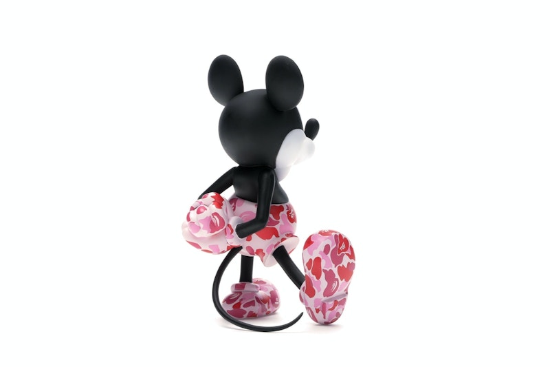 BAPE x Mickey Mouse 90th Anniverary Figure Red Camo