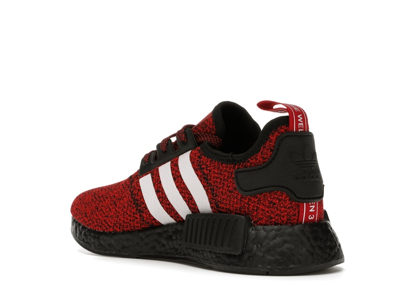 adidas NMD R1 Carbon Red White Black