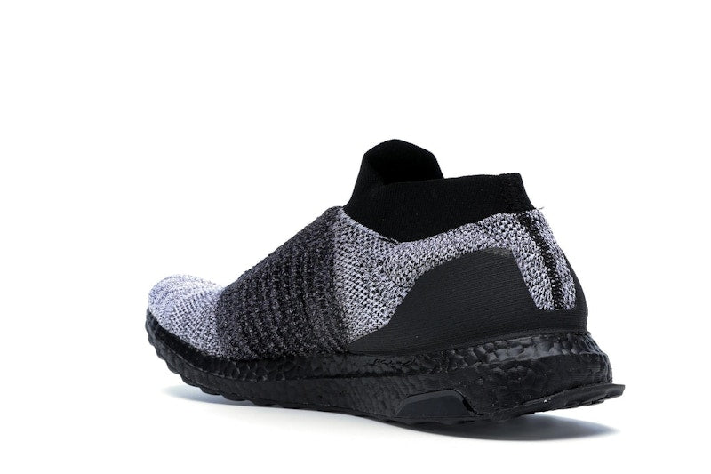 adidas Ultra Boost Laceless Mid Black Oreo