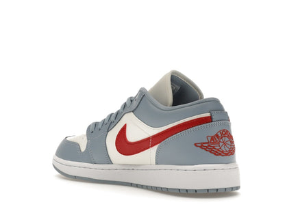 Jordan 1 Low Blue Whisper Dune Red (Women's)