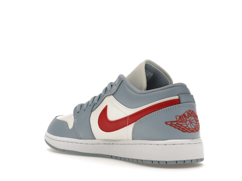 Jordan 1 Low Blue Whisper Dune Red (Women's)