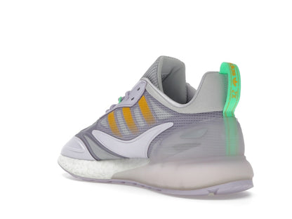 adidas ZX 2K Boost 2.0 Purple Tint Semi Solar Gold Matte Silver (Women's)