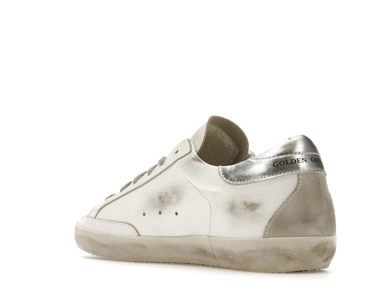 Golden Goose Super-Star White Silver (Women's)