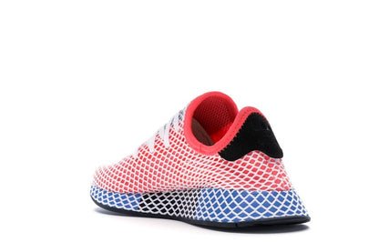 adidas Deerupt Solar Red Bluebird