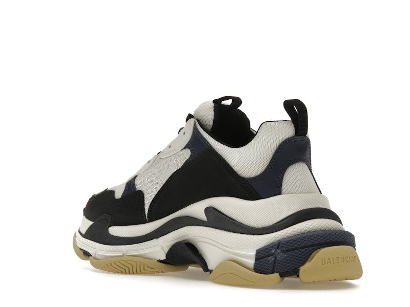 Balenciaga Triple S White Navy Black