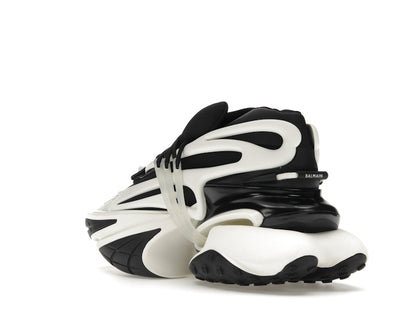Balmain Unicorn Low-Top Black White