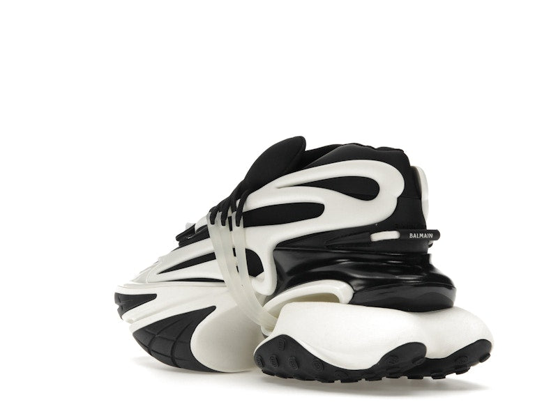 Balmain Unicorn Low-Top Black White