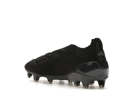 adidas Predator 24 Elite Laceless FG Core Black Carbon