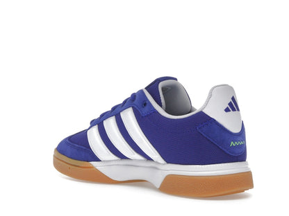 adidas Spezialist Indoor Lucid Blue Cloud White Lucid Lemon