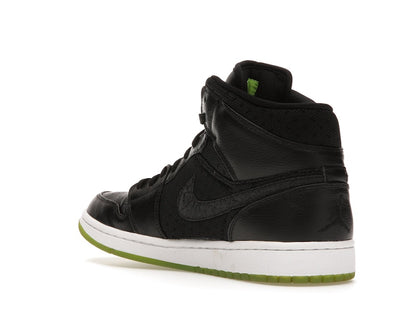 Jordan 1 Phat Black Action Green