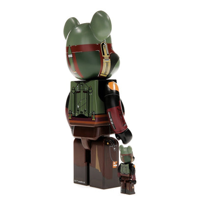 Bearbrick x Star Wars Boba Fett (Recovered Armor) 100% & 400% Set