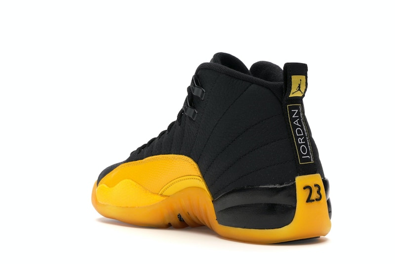 Jordan 12 Retro Black University Gold (GS)