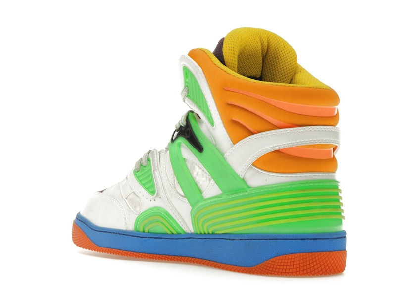 Gucci Basket White Demetra Green Purple Orange Blue