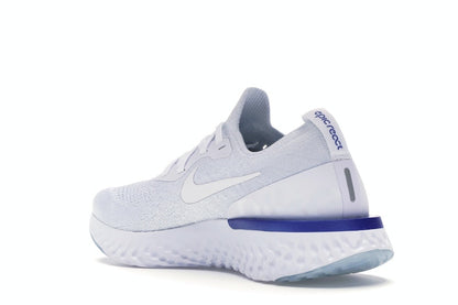 Nike Epic React Flyknit White Racer Blue (Women's)