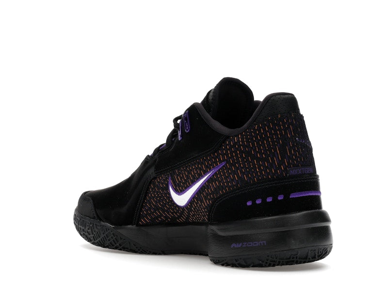 Nike Zoom LeBron NXXT Gen AMPD Black Field Purple Bright Mandarin
