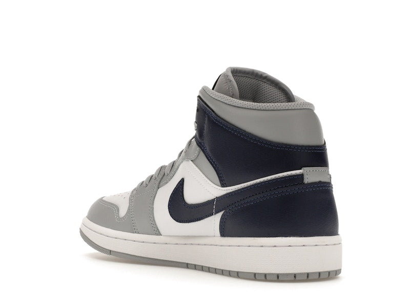 Jordan 1 Mid Wolf Grey Midnight Navy